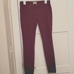 Lila Ryan maroon skinny jeans